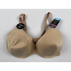 Bali Comfort Revolution Shaping Underwire Bra – 42D, Sandshell, New